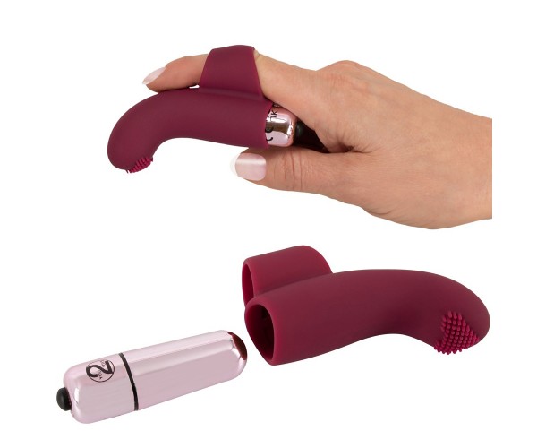 Magic Shiver Finger Vibrator - Red Magic Shiver Finger Vibrator - Red