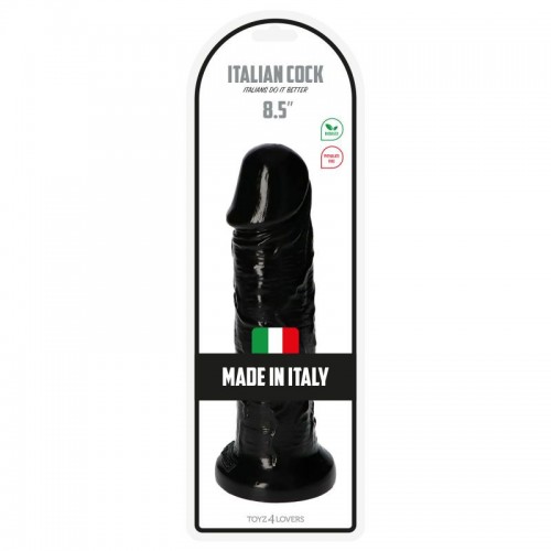 Italian Cock - 25 cm Extra Tjock - Svart