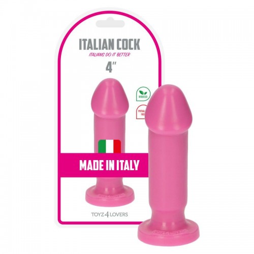 Italian Buttplug 4" - 11 cm - Rosa