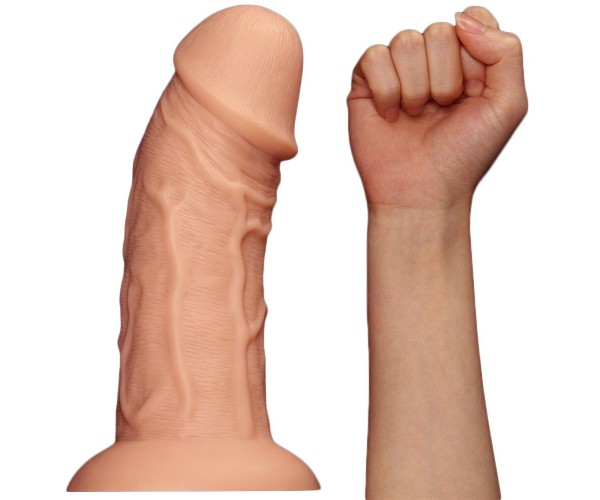 Realistic Curved Thick Dildo