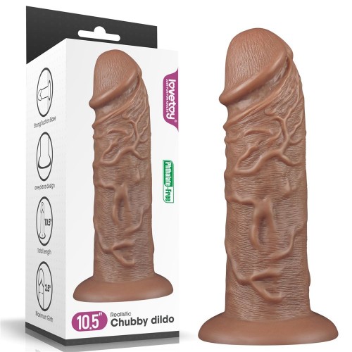 Realistic Chubby Dildo - 26,5cm & Ø 6,3 cm - GROV DILDO