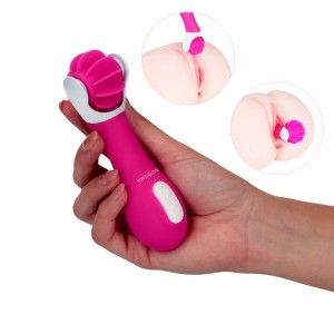 Crazy Tongue - Vibrator med Slickfunktion
