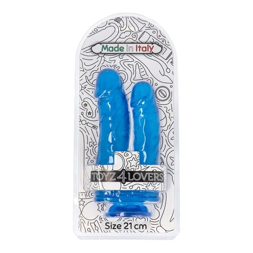 Italian Cock Remolo & Remo 21 cm - Dubbel dildo/dong