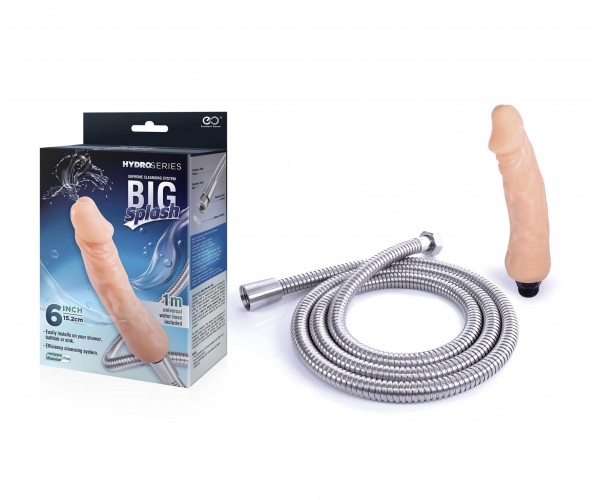 Anal Shower Dong Big Splash - 15 cm