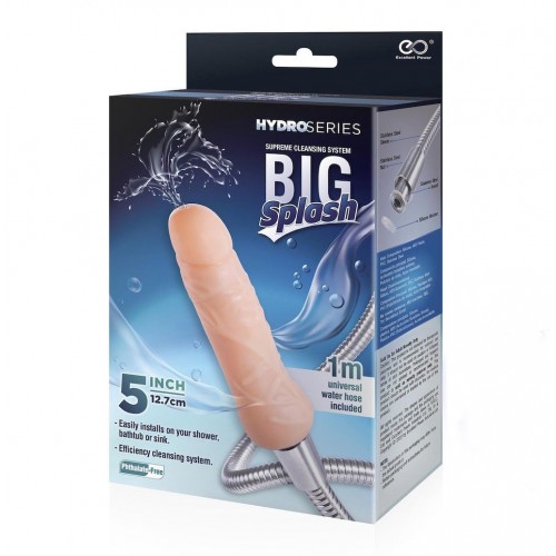 Anal Shower Dong Big Splash - 12 cm