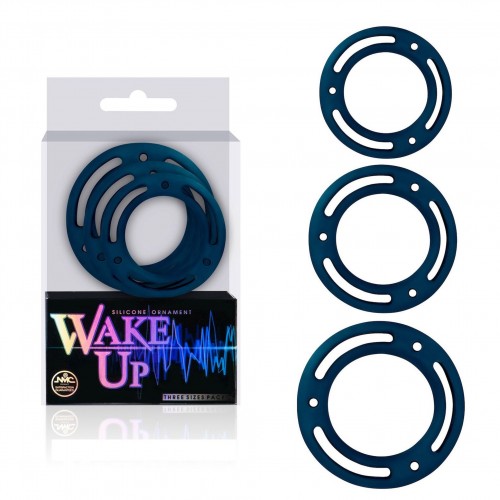 Cock Ring Set Wake Up - Stretchiga Penisringar 3-pack Cock Ring Set Wake Up - Stretchiga Penisringar 3-pack