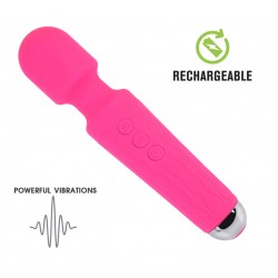 Exclusive Silicone Wand Cerise