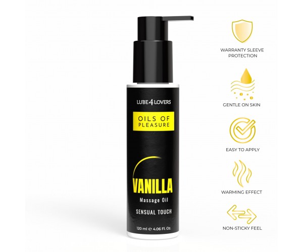 Oils Of Pleasure Massage Oil - Vanilj