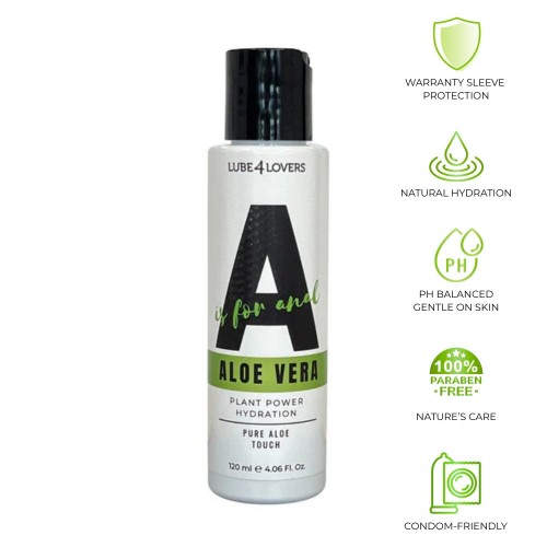 A Is For Anal Aloe Vera Lube - Vattenbaserat Glidmedel 120ml