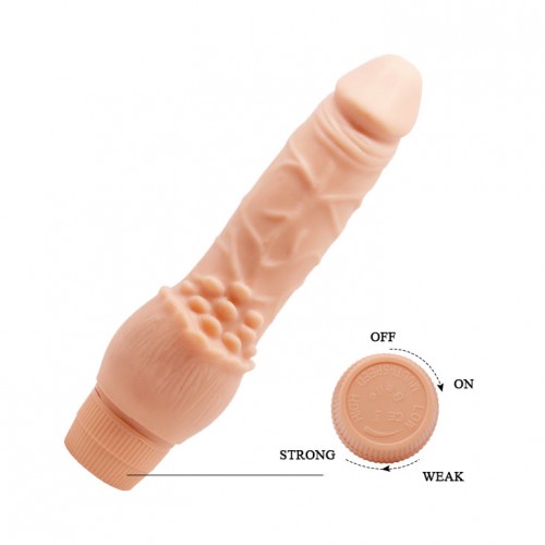 Barbara Twist Realistic Vibrator 19,5 cm Barbara Twist Realistic Vibrator 19,5 cm
