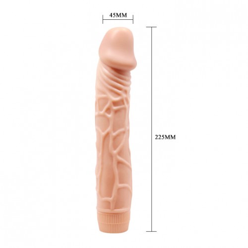 Barbara Veined Realistic Vibrator 22,5 cm Barbara Veined Realistic Vibrator 22,5 cm