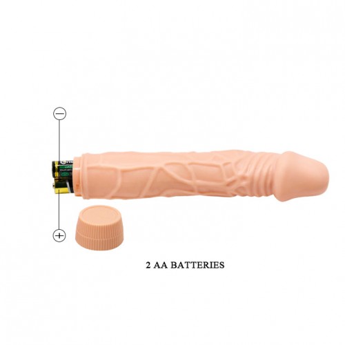 Barbara Veined Realistic Vibrator 22,5 cm Barbara Veined Realistic Vibrator 22,5 cm