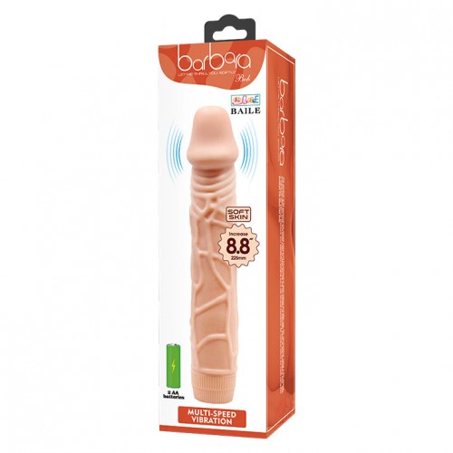 Barbara Veined Realistic Vibrator 22,5 cm Barbara Veined Realistic Vibrator 22,5 cm