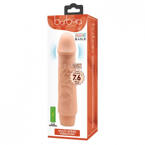 Barbara Smooth Realistic Vibrator 19,5 cm