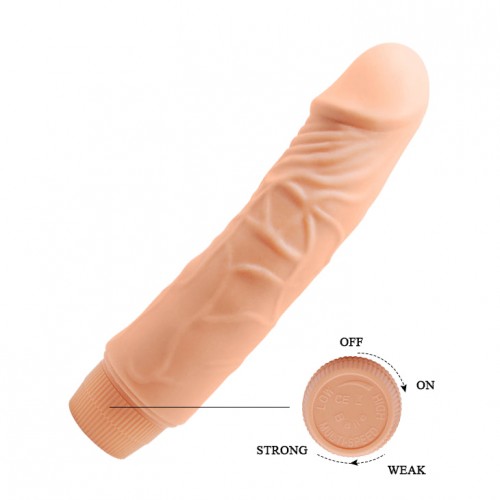 Barbara Smooth Realistic Vibrator 19,5 cm