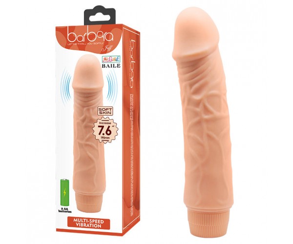 Barbara Smooth Realistic Vibrator 19,5 cm