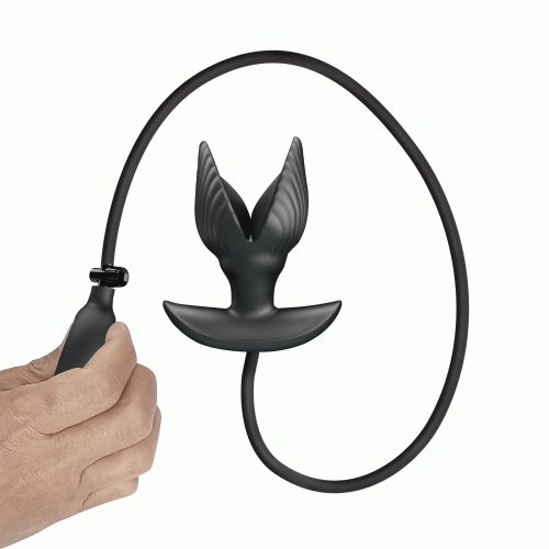 Manson V-Plug - Vibrerande Uppblåsbar Buttplug Manson V-Plug - Vibrerande Uppblåsbar Buttplug