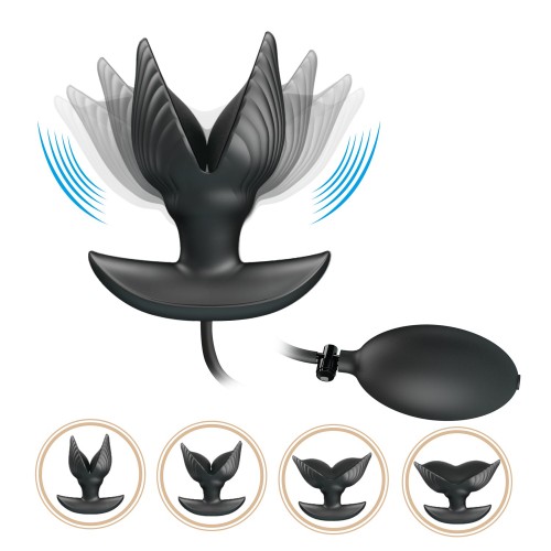 Manson V-Plug - Vibrerande Uppblåsbar Buttplug Manson V-Plug - Vibrerande Uppblåsbar Buttplug