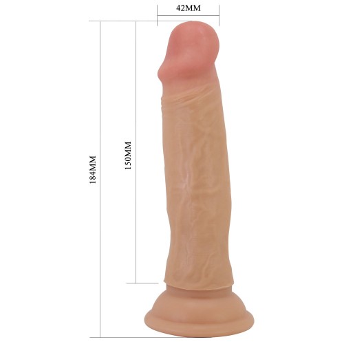 Quentin Realistic Sliding Skin Dildo 18,4 cm