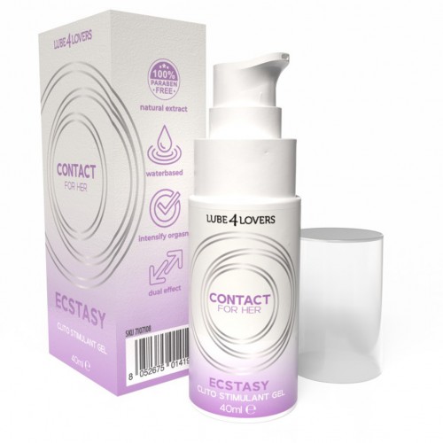 Ecstasy Stimulating Gel 40ml - Värmande & Kylande