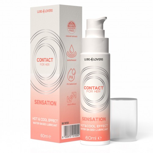 Sensation Hot & Cool 60ml - Värmande & Kylande Glid
