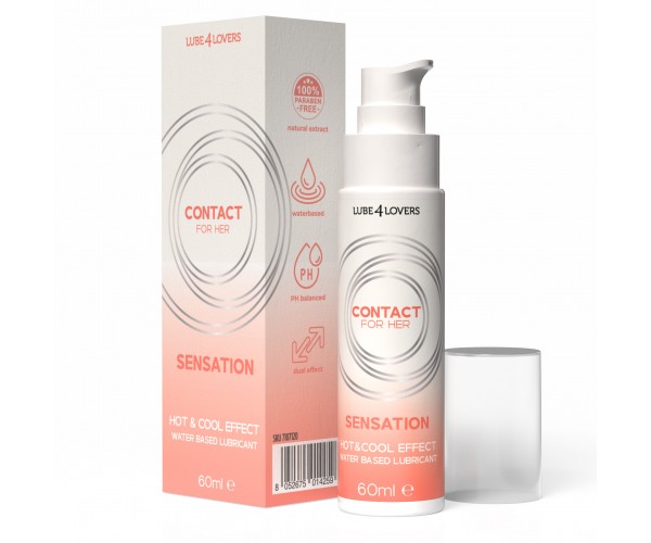 Sensation Hot & Cool 60ml - Värmande & Kylande Glid