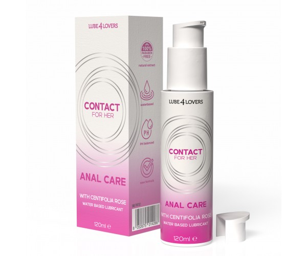 Anal Care Lubricant 120 ml - Analgel med ros-extrakt