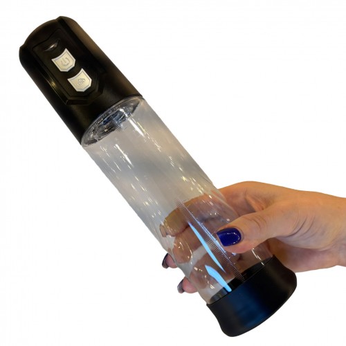 Köp B-Series Powerpump Turbo Vacuum Developer – kraftfull penispump med vakuumteknik B-Series Powerpump Turbo Vacuum Developer penispump med kraftfullt vakuum för starkare erektion och ökad penisvolym