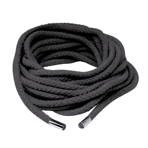 Japanese Silk Rope - Bondage Rep 10 m - Svart
