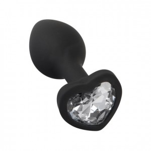 Intimate Jewelry Seamless Silicone Clear Heart - Small