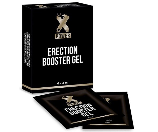Erection Booster Gel 6-pack - Ökad Styrka, Uthållighet, Njutning