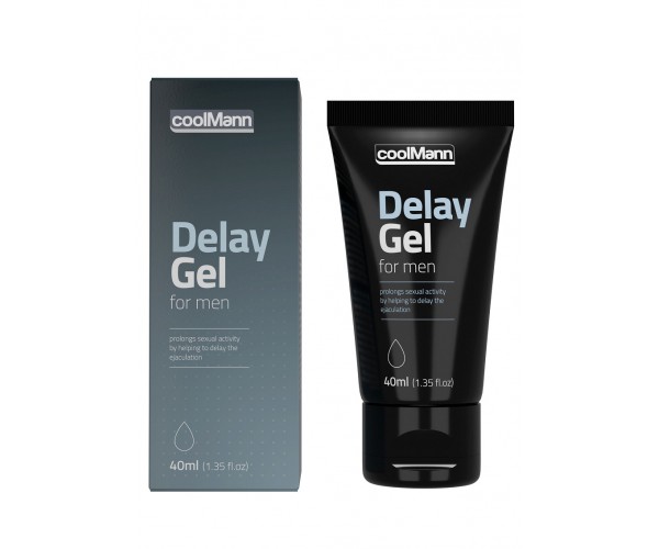 CoolMann Delay Gel - Fördröjningsgel - 40ml