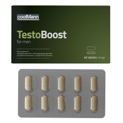 CoolMann Testo Boost - För manlig styrka & sexuell energi