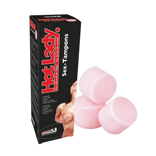 Hot Lady Sex Tampons (8-Pack) - Tamponger För Sex Utan Snöre Hot Lady Sex Tampons (8-Pack) - Tamponger För Sex Utan Snöre