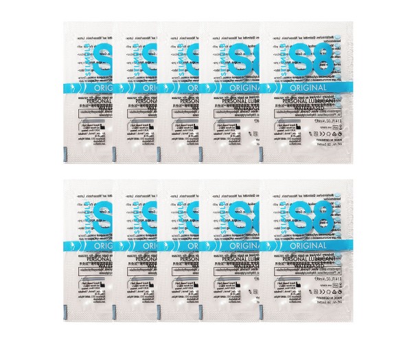 Stimul8 S8 Vattenbaserat Glidmedel - 10-Pack x 4ml Engångsförpackningar