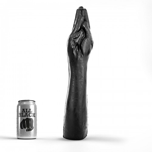 All Black - Fisting Hand Med Arm - XXXL Leksak