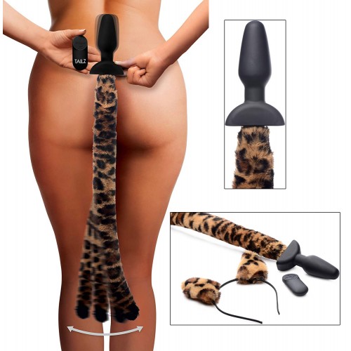 Tailz Moving & Vibrating Wireless Plug