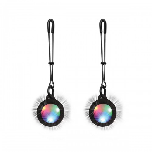 Tweezer Nipple Clamps with LED Lights Tweezer Nipple Clamps with LED Lights