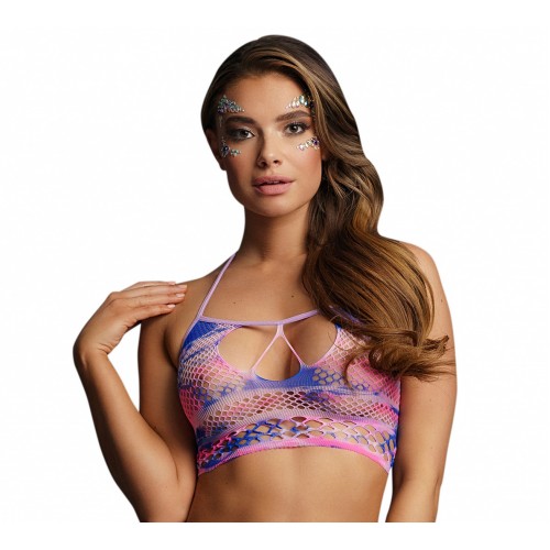 Strappy Halter Top & Dazzling Eye Sparkle Bling Strappy Halter Top & Dazzling Eye Sparkle Bling