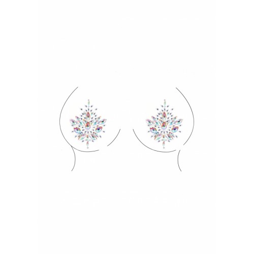 Dazzling Nipple Bling Stickers