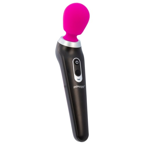 Palm Power Extreme Massage Wand rosa – extra kraftfull massagestav med flexibelt huvud och flera vibrationslägen