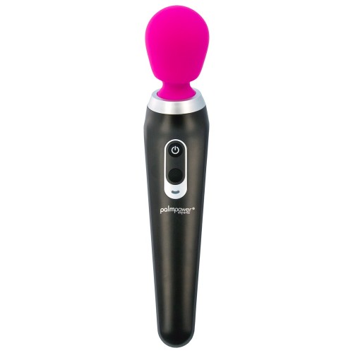 Palm Power Extreme Massage Wand rosa – extra kraftfull massagestav med flexibelt huvud och flera vibrationslägen
