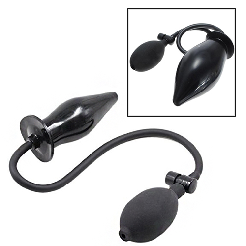 Eternal King – Uppblåsbar Buttplug XXL - Svart