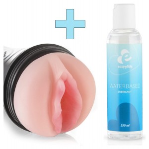 Soft Touch Pussy + 150 ml Glidmedel 