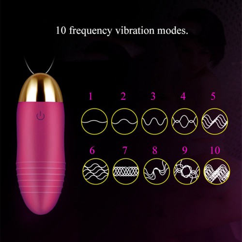 Remote Silicone Bullet Vibrator - Uppladdningsbar