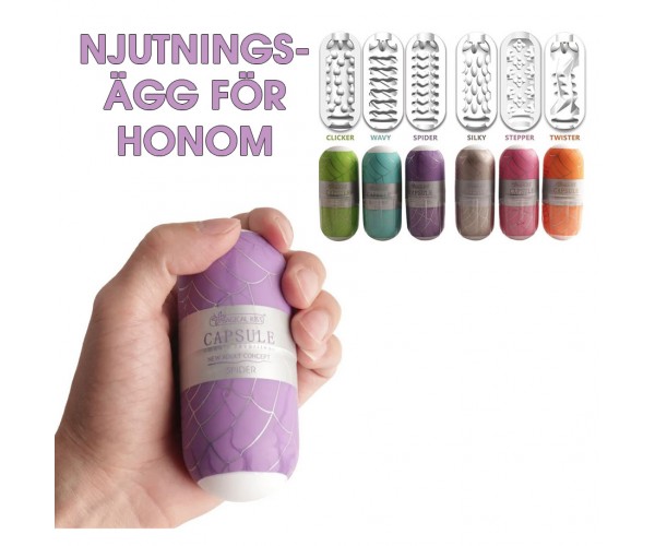 Magical Kiss Capsule - Njutningsägg För Honom