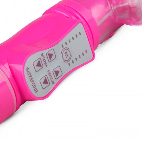 Thrusting Rabbit Vibrator Pink