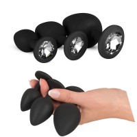 Diamond Plug Set - Svart