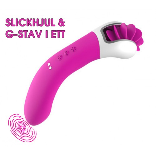 Perfect Pleasure Tongue - Slickhjuls-vibrator