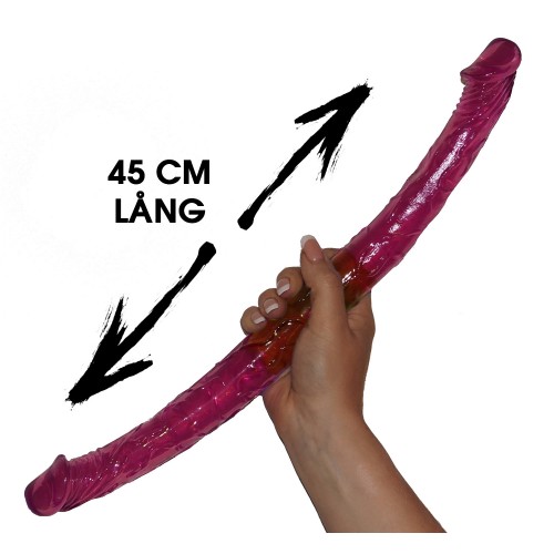 Bender Double Dong - 45 cm Rosa